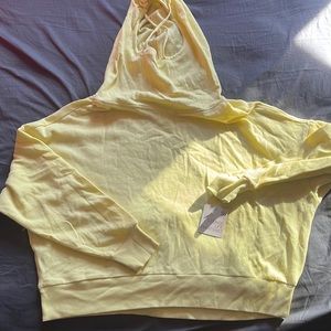 Womens Lounge Sweatshirt w/ Hoodie